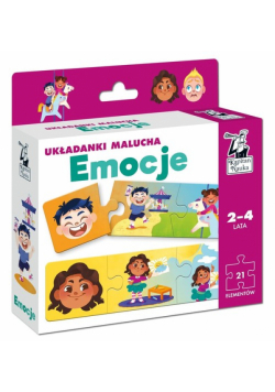 Emocje Układanki malucha Kapitan Nauka