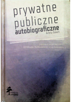 Prywatne publiczne autobiograficzne