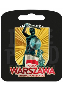 Magnes I love Poland Warszawa ILP-MAG-A-WAR-20