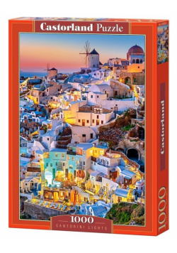 Puzzle 1000 Światła Santorini CASTOR