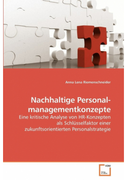 Nachhaltige Personal- managementkonzepte