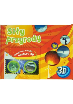 Książka z okularami 3D - Siły przyrody