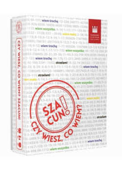 Czy wiesz, co wiem? Szacun! - gra planszowa