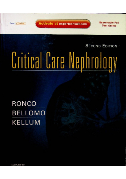 Critical care nephrology