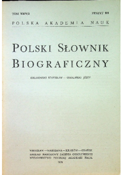 Polski słownik biograficzny tom XXIV / 2 zeszyt 101