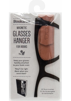 Bookaroo Glasses Hanger - uchwyt na okulary brąz