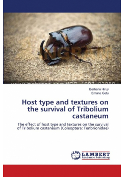 Host type and textures on the survival of Tribolium castaneum