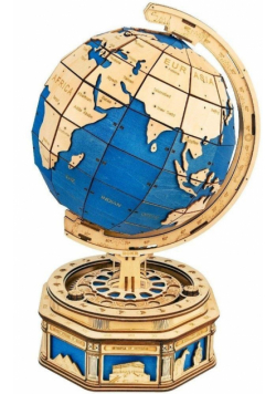 Puzzle Drewniane 3D Globus