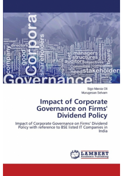 Impact of Corporate Governance on Firms' Dividend Policy