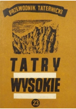 Tatry Wysokie Przewodnik taternicki 24