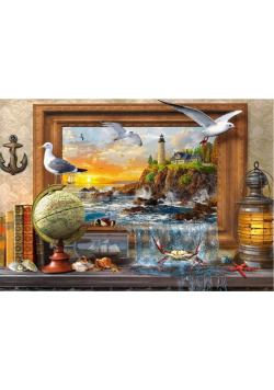 Puzzle 1000 Latarnia na klifie