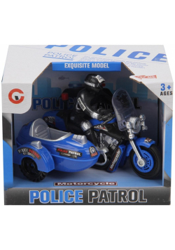 Motocykl z dźwiękiem i światłem