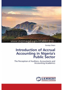 Introduction of Accrual Accounting in Nigeria's Public Sector