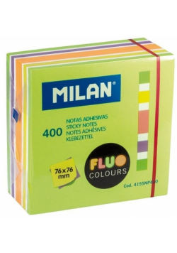 Karteczki samoprzylepne 76x76/400K neon mix MILAN