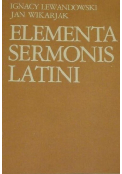 Elementa sermonis Latini