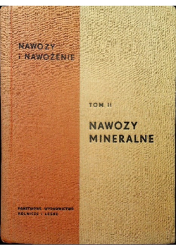 Nawozy mineralne tom II
