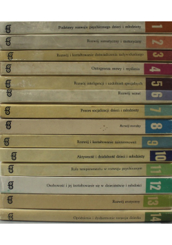 Biblioteka psychologiczna tom 1 do 14