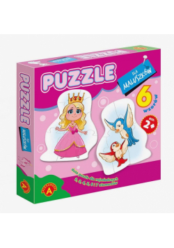 Puzzle dla maluszków Królewna ALEX