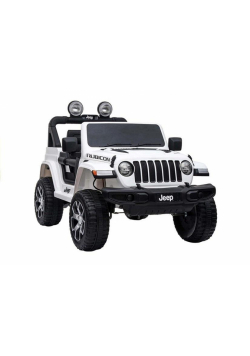Jeep Rubicon 4x4 na akumulator biały