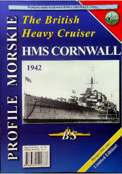 The british heavy cruiser HMS Cornwall