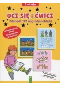 Ucz się i ćwicz, 3-4 lata
