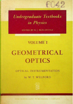 Geometrical optics Volume 1