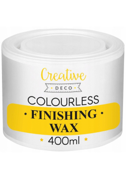 Wosk do drewna bezbarwny 400ml