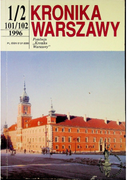 Kronika warszawy Nr 1 / 2 / 1996