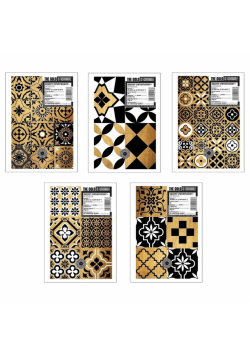 Zeszyt A5/96K kratka Mosaic (10szt)