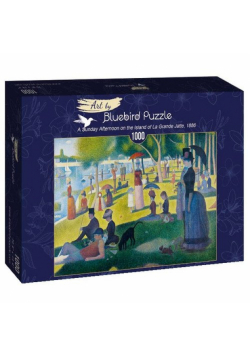 Puzzle 1000 Niedzielne popołudnie na wyspie Grande Jatte, Seurat, 1886