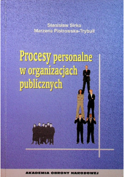 Procesy personalne w organizacjach publicznych