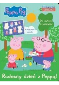 Świnka Peppa. Historyjki od linijki. Radosny dzień