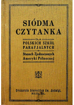 Siódma czytanka dla Polskich Szkół Parafialnych 1930 r.
