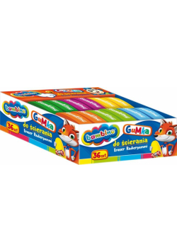 Gumka do ścierania (36szt) BAMBINO