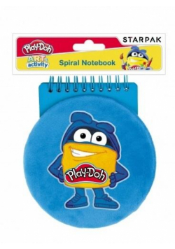 Notes na spirali pluszowy okrągły Play-Doh