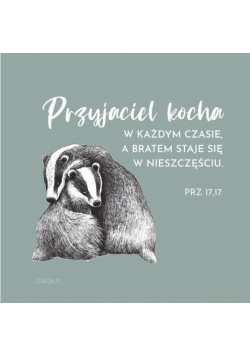 Podstawka korkowa - Przyjaciel kocha