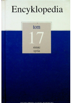 Encyklopedia tom 17 simic syria