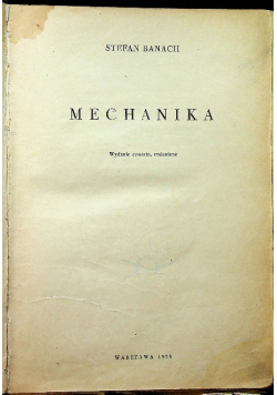 Mechanika