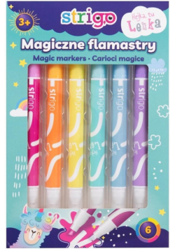 Flamastry magiczne Lenka 6szt STRIGO