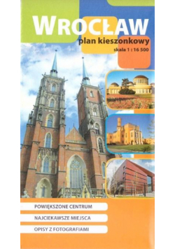 Plan kieszonkowy - Wrocław w.polska 1:16 500