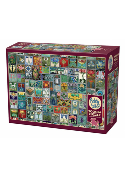 Puzzle 2000 Kolorowa mozaika