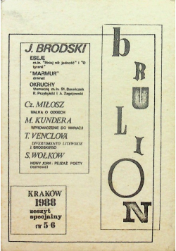 Brulion zeszyt nr 5 i 6