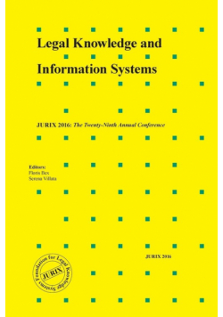 Legal Knowledge and Information Systems