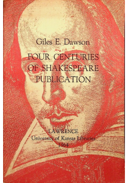 Four centuries of shakespeare publication