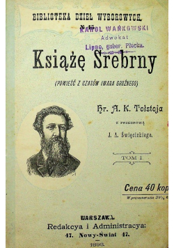 Książę Srebrny 1898 r.
