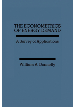 The Econometrics of Energy Demand