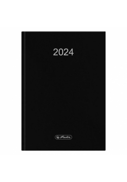 Kalendarz 2024 A5 Szefa czarny HERLITZ