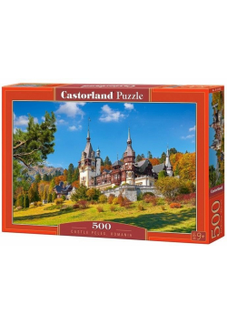 Puzzle 500 Zamke Peles Rumunia CASTOR