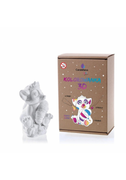 Figurka do pomalowania - Funny Lemur