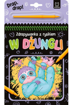 W dżungli Zdrapywanka z rysikiem